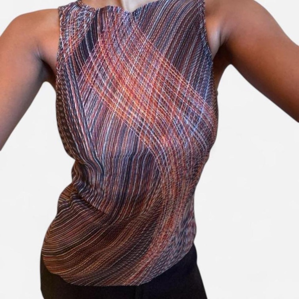 Chic Multicolor Sleeveless Women's Tank Top